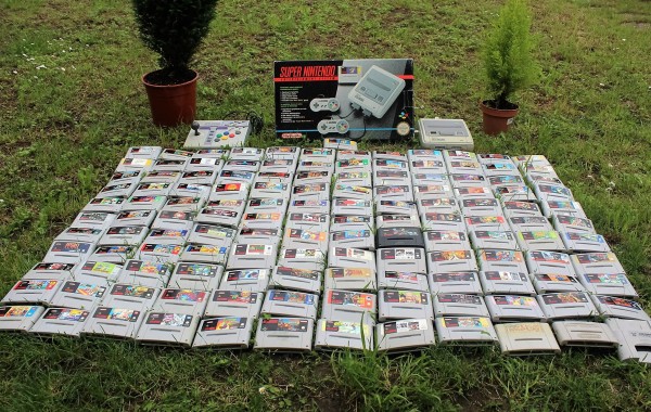 Grosse collection Super Nintendo à vendre